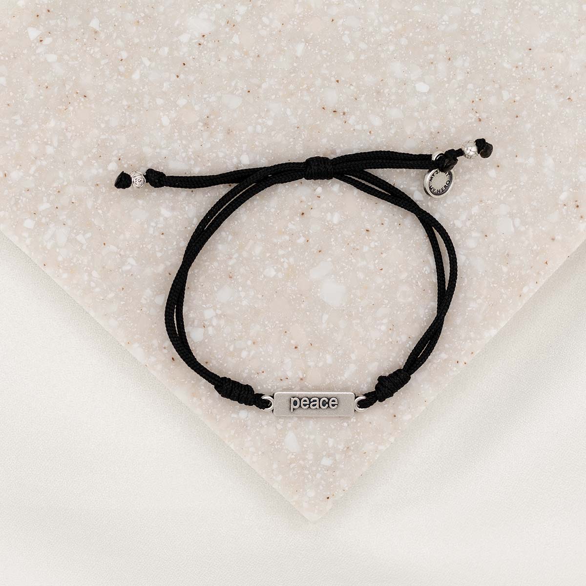 Peace - Words of Wisdom Bracelet