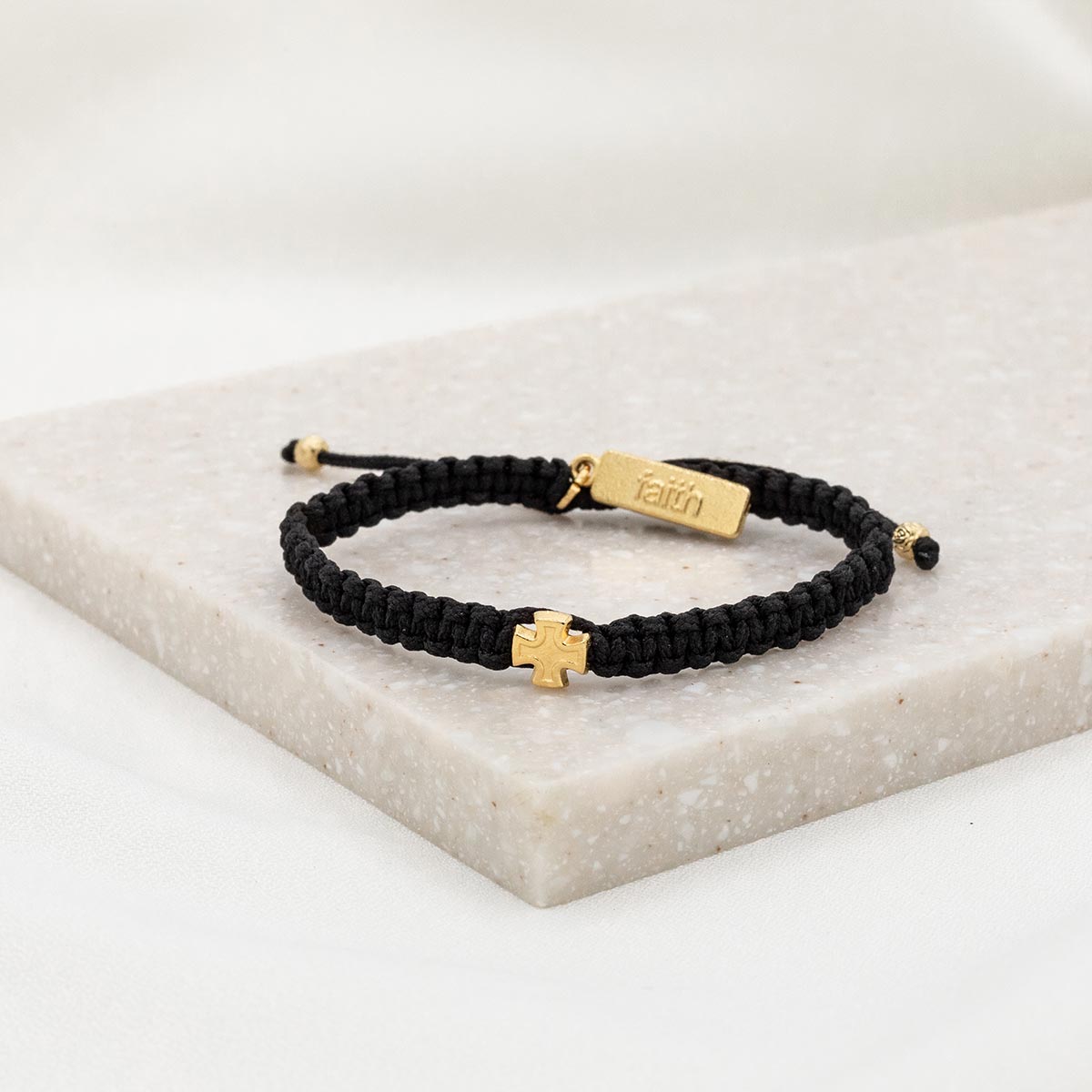 Wonderfully Made Bracelet - Gold Cross