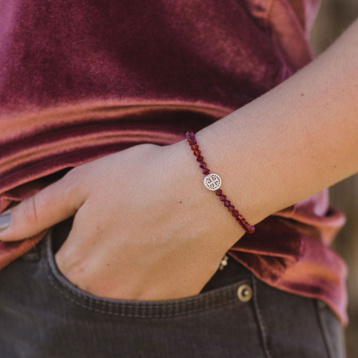 Crystal Birthday Blessing Bracelets