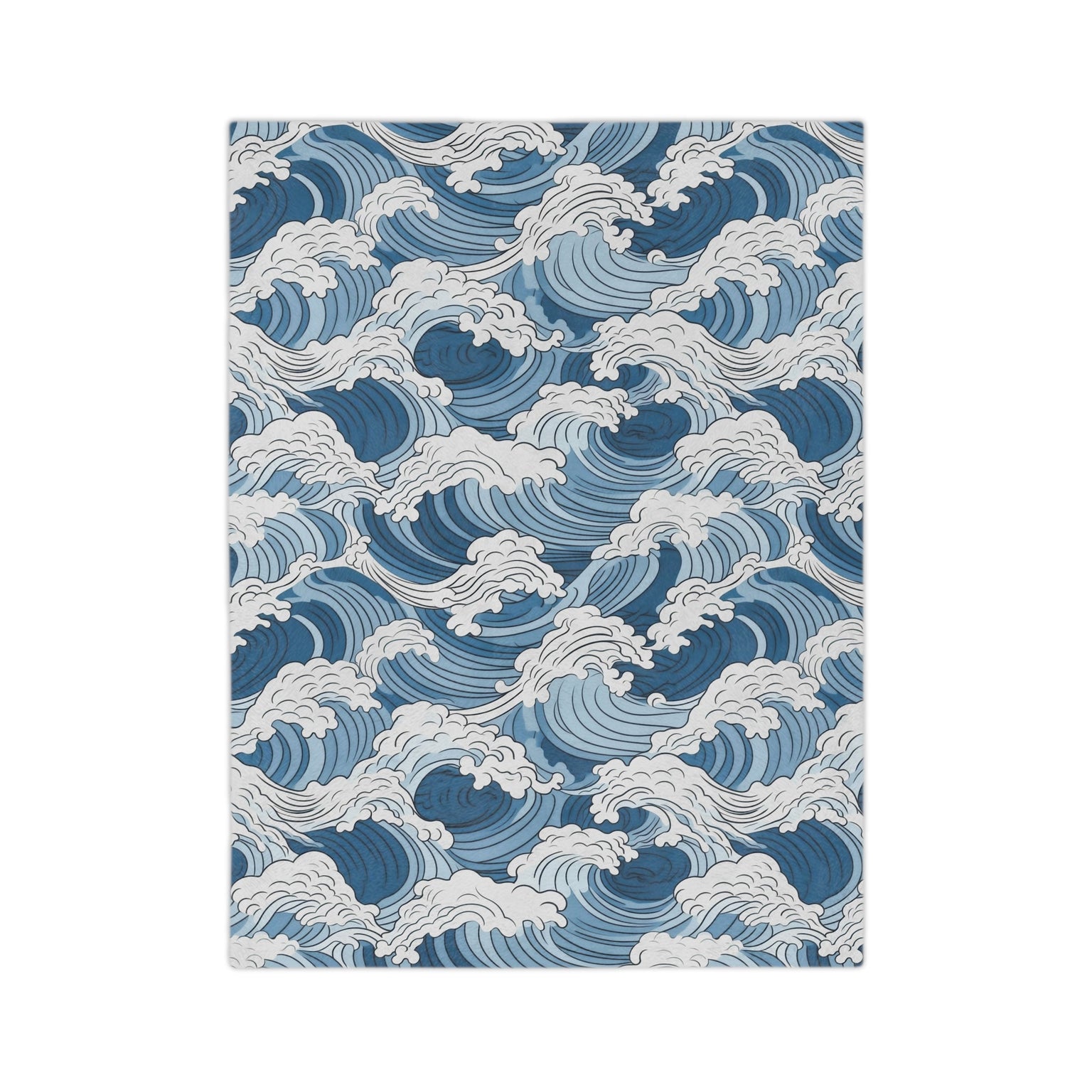 Through The Waters Minky Blanket