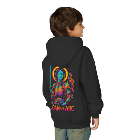 St. Joan of Arc | Kids Catholic Hoodie | Warrior Saint