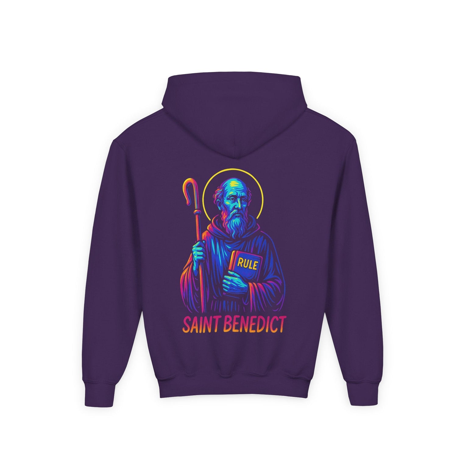St. Benedict | Kids Catholic Hoodie | Ora et Labora