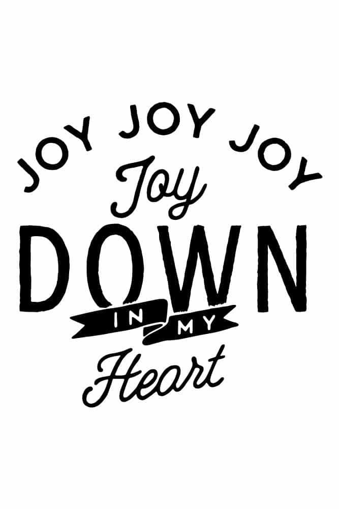 Youth Joy Down In My Heart Tee