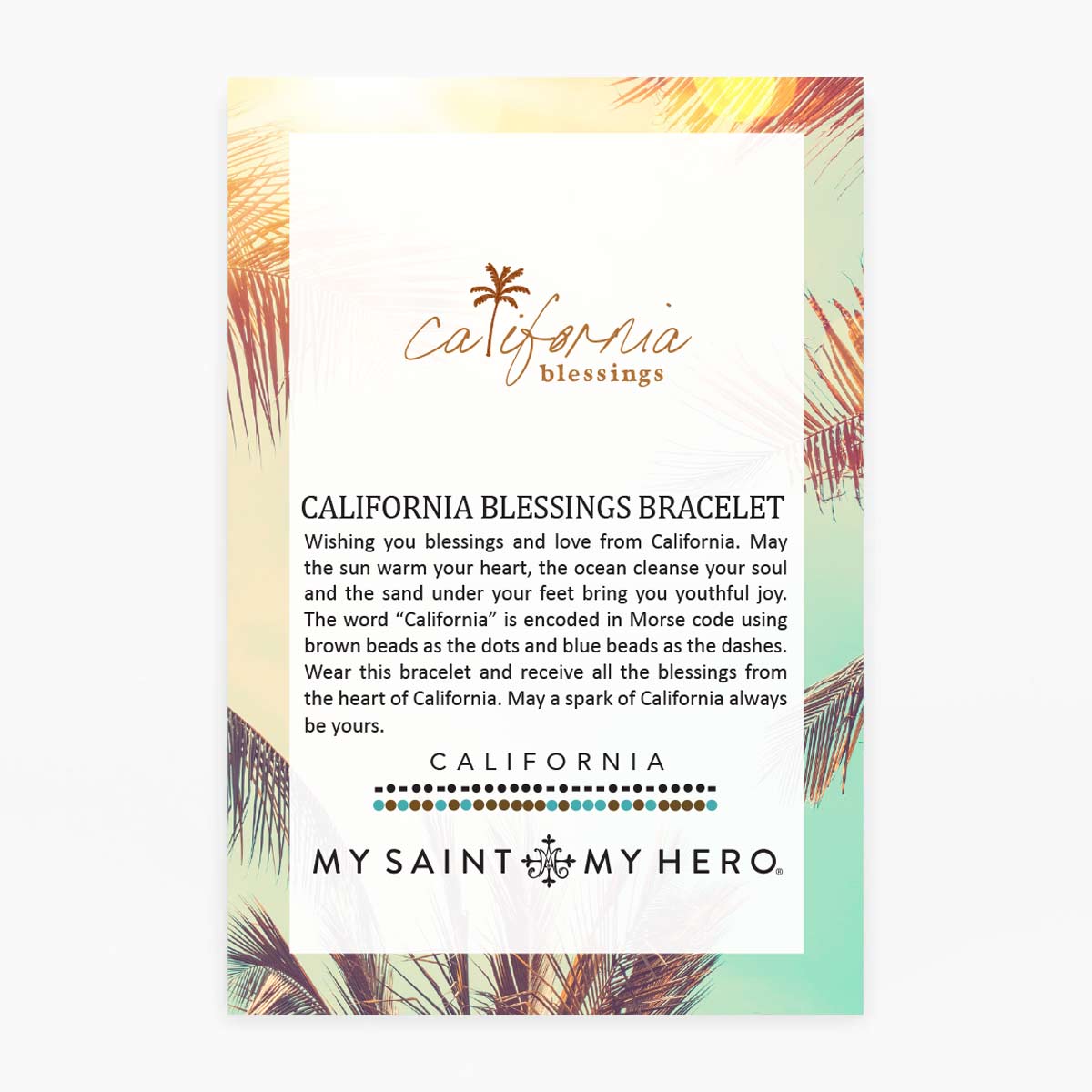 California Blessings Bracelet