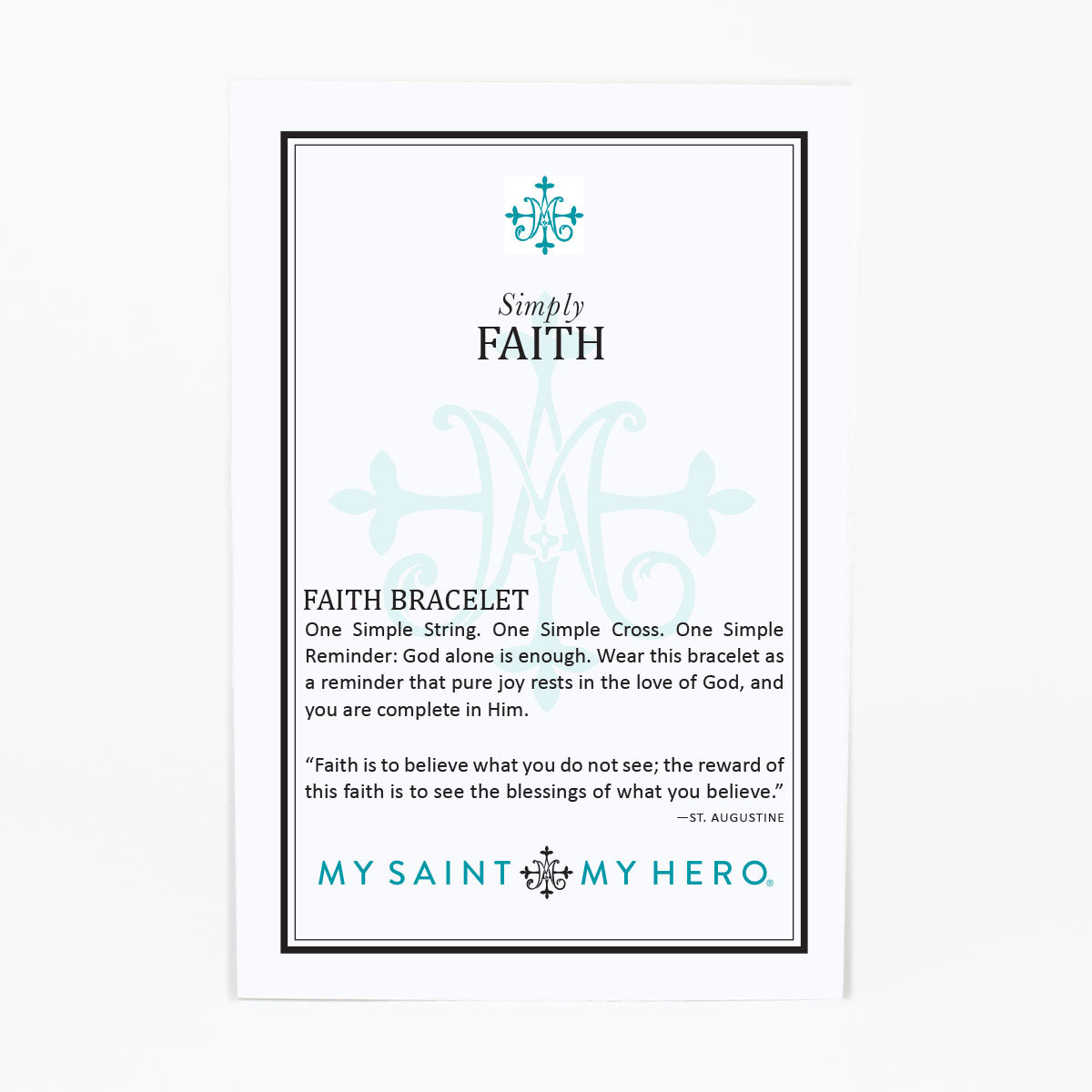 Simply Faith Bracelet