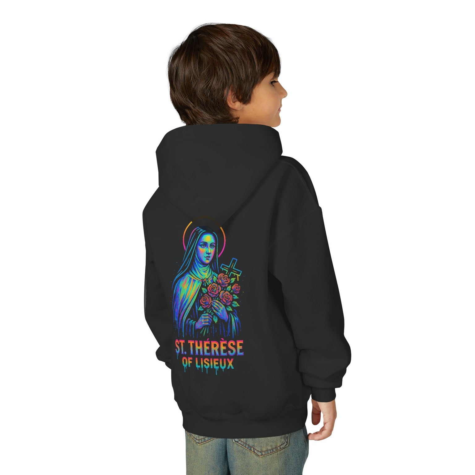 St. Thérèse | Kids Catholic Hoodie | Little Flower