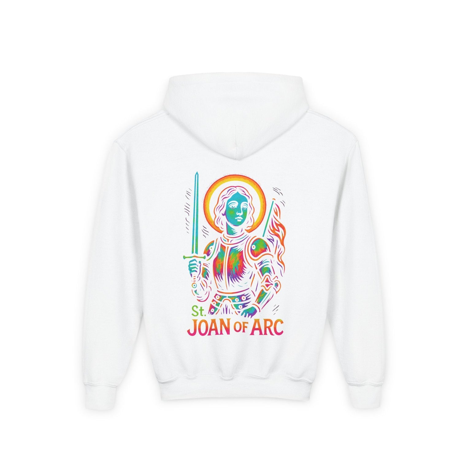 St. Joan of Arc | Kids Catholic Hoodie | Warrior Saint