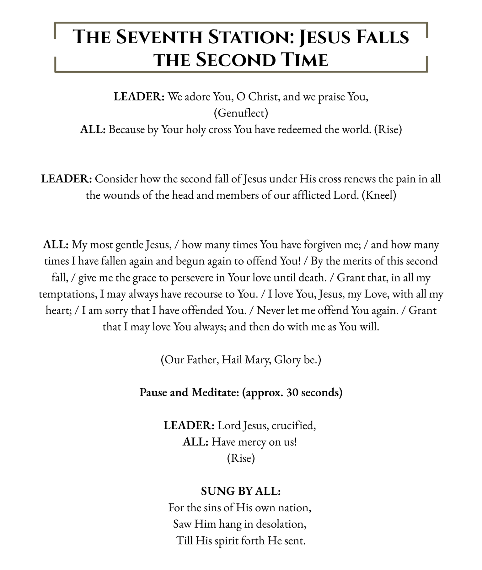 Stations of the Cross