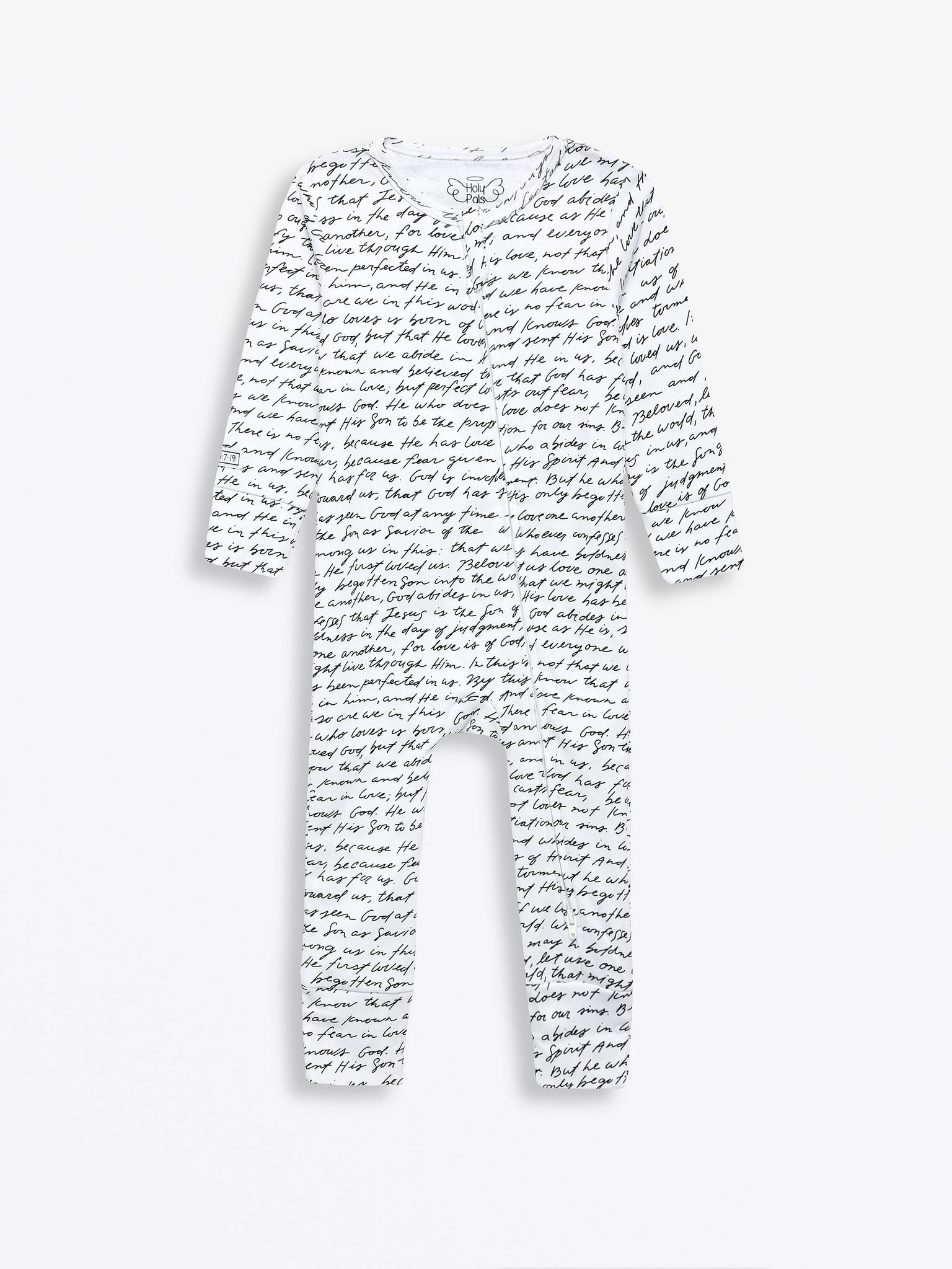 Love One Another Footless Onesie Cotton