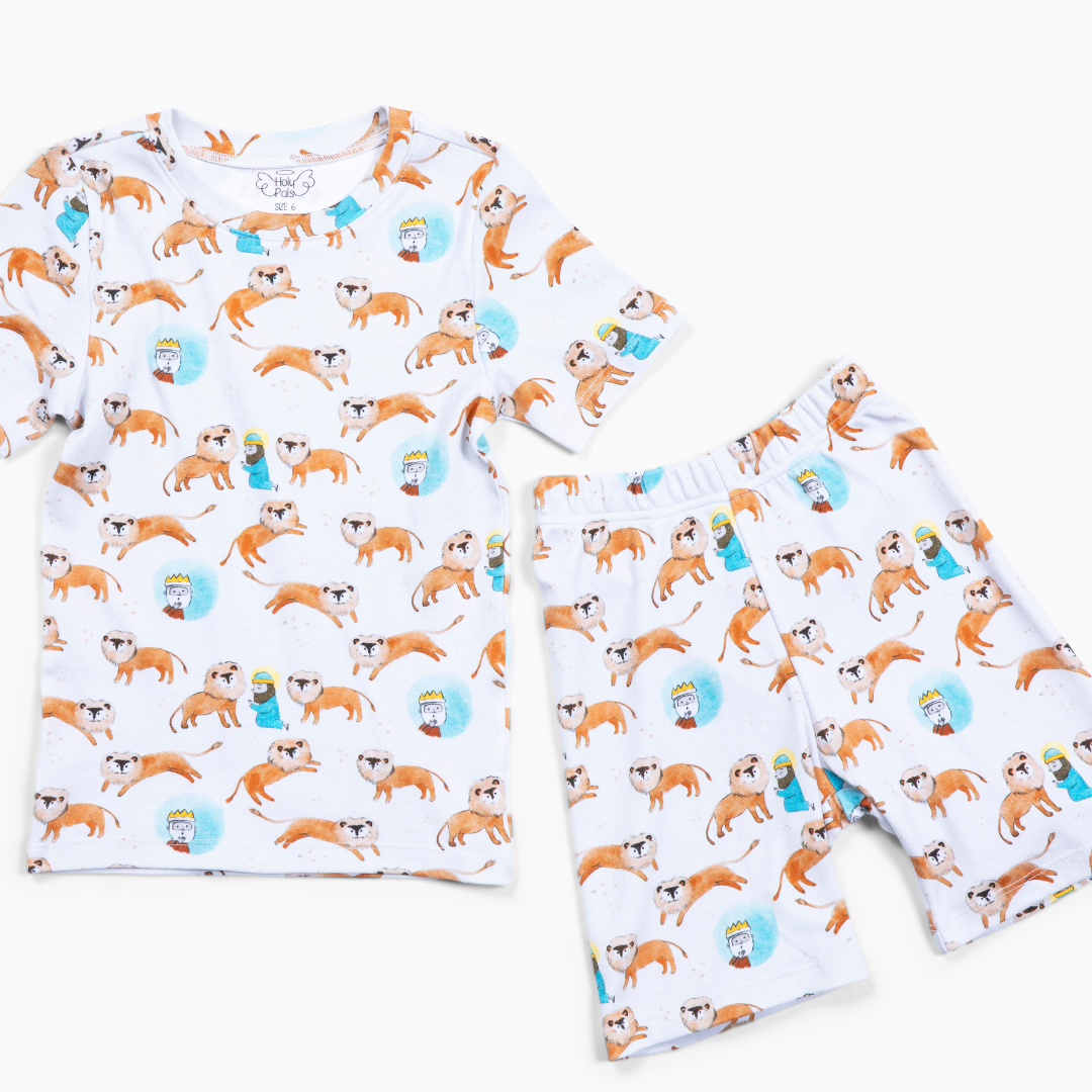 Daniel & The Lions Den PJ Shorts Set