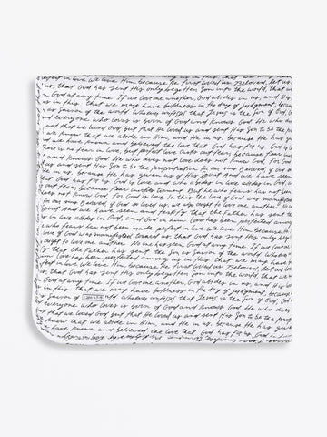 Love One Another Blanket Cotton