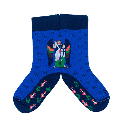 St. Michael the Archangel Adult Socks