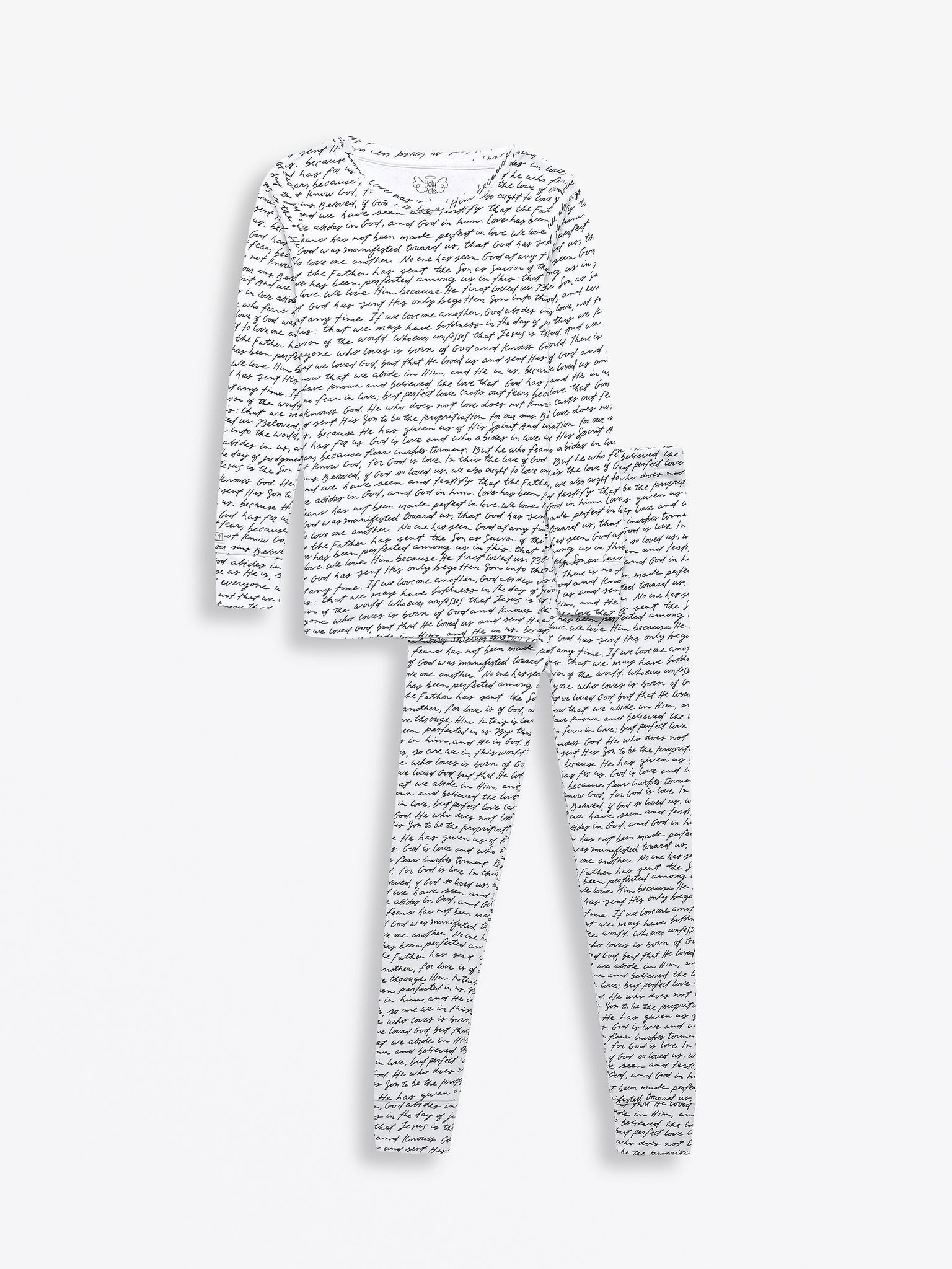 Love One Another PJ Long Sleeve Set Cotton