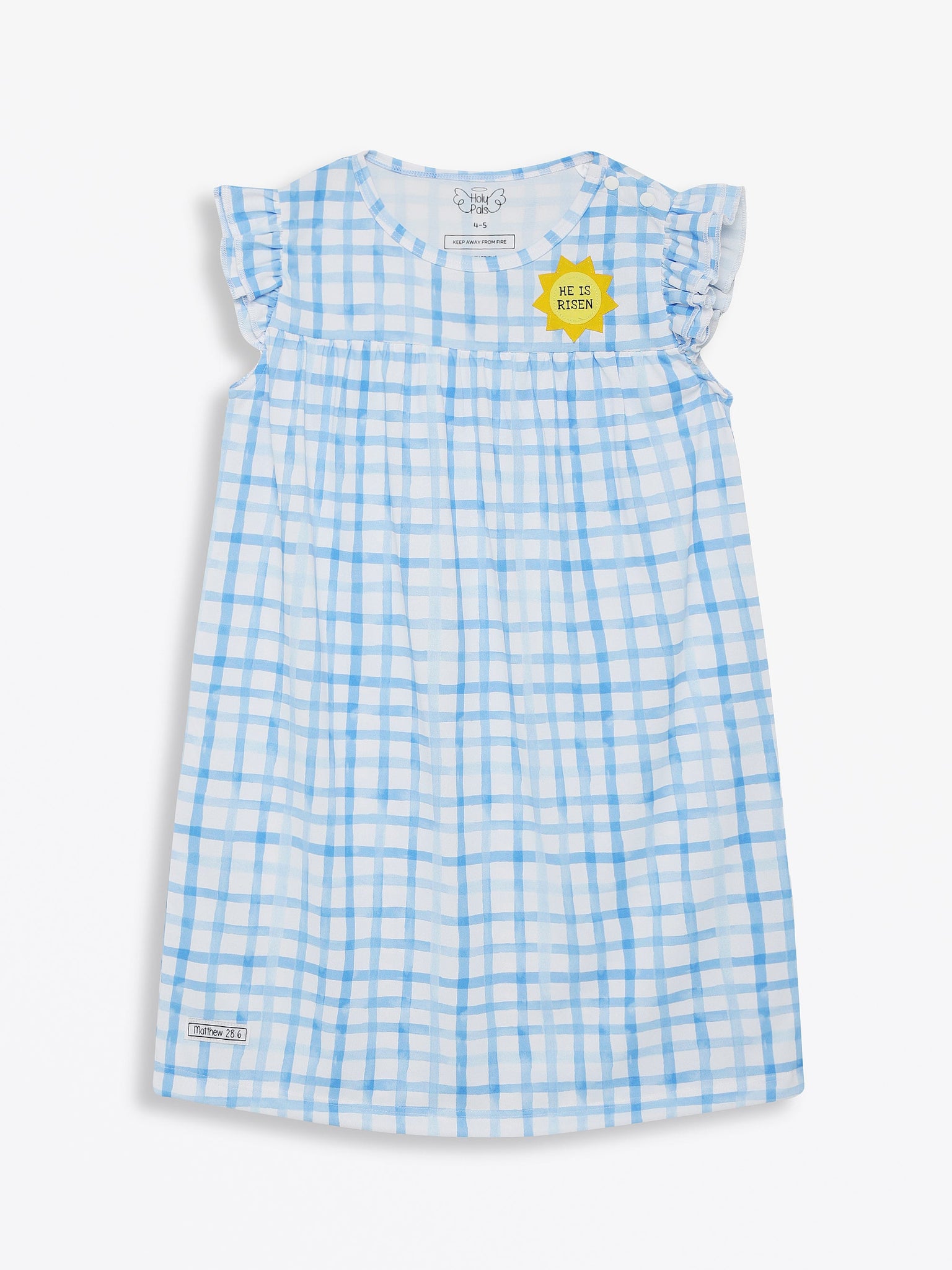 The Risen Son PJ Girls Nightgown Polyester