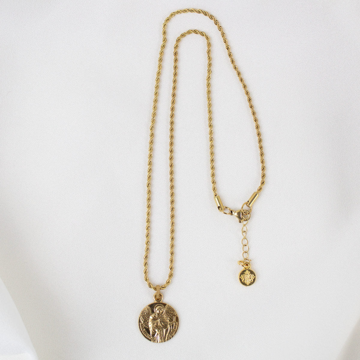 Archangel Gabriel Guardian Angel Necklace