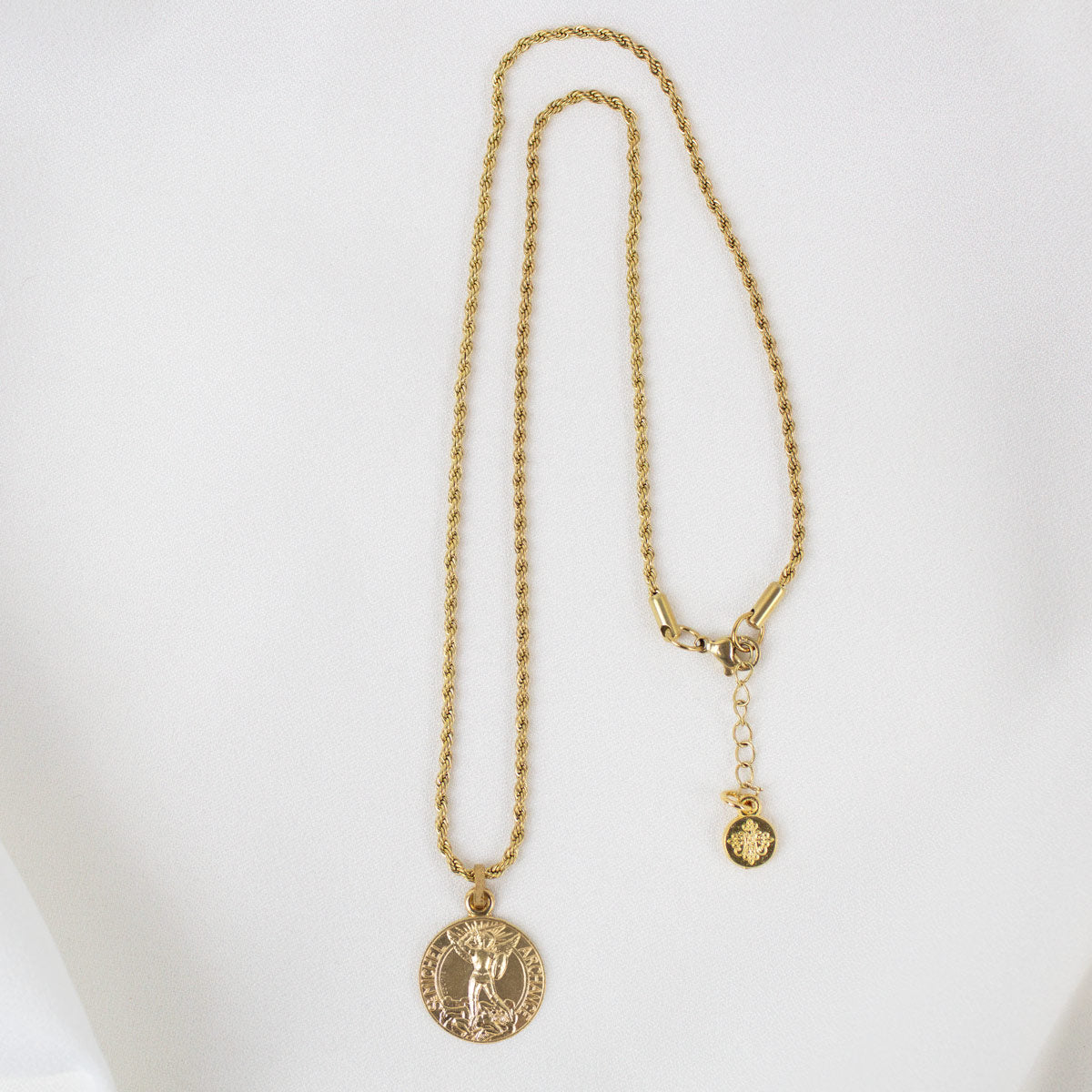 Archangel Michael Guardian Angel Necklace