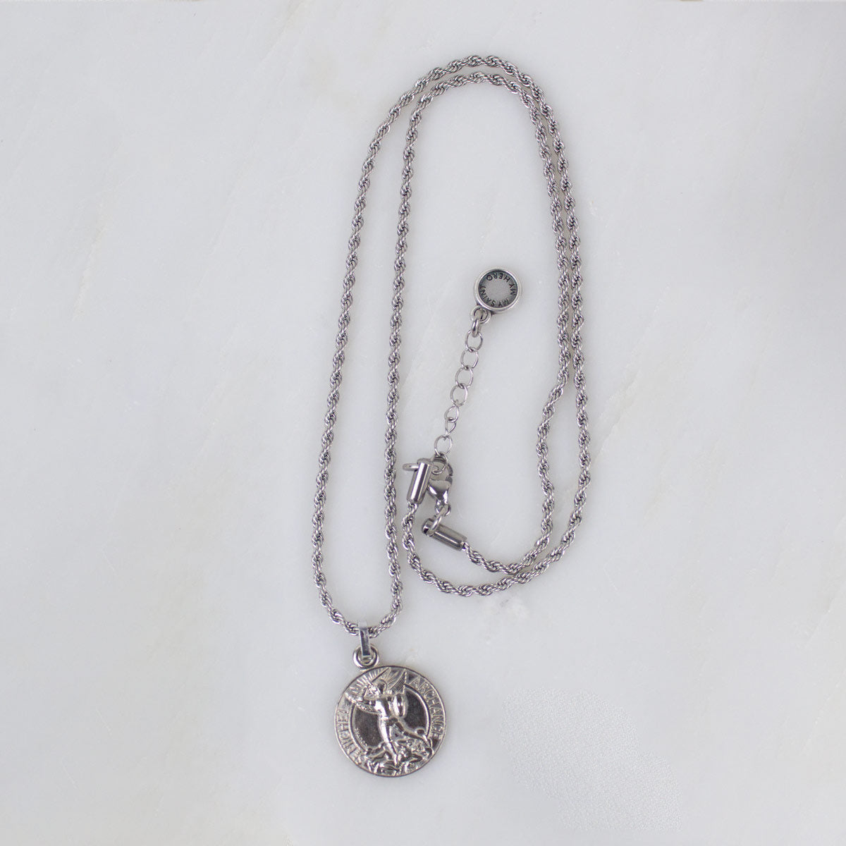 Archangel Michael Guardian Angel Necklace