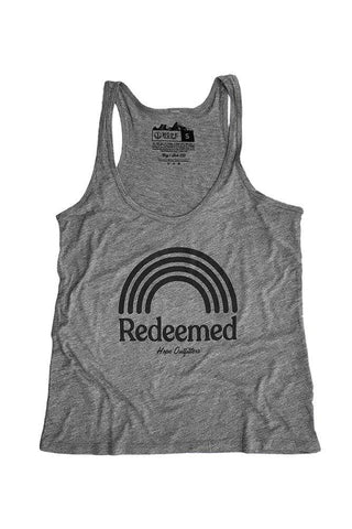 Womens Rainbow Redeemed Jersey Tank