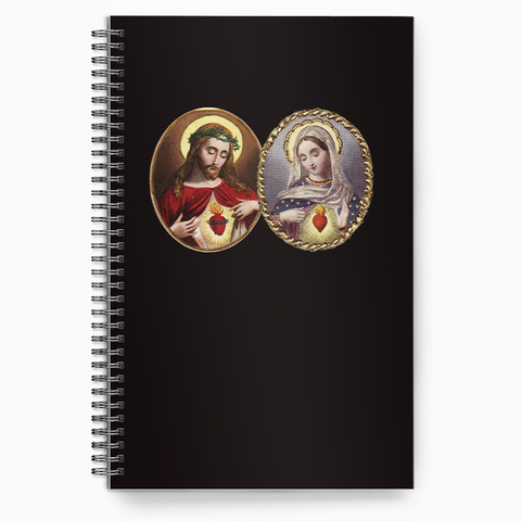 Two Sacred Hearts Writing Journal