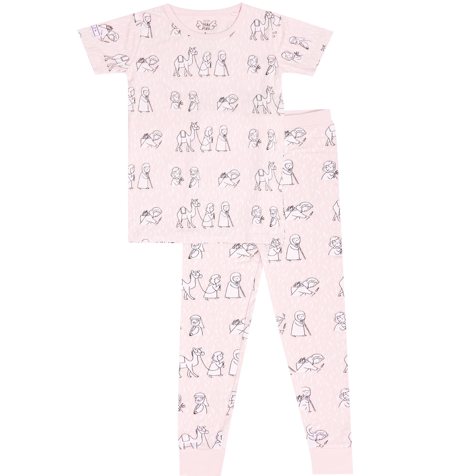 Ruth & Naomi PJ Short Sleeve & Pants Set Bamboo