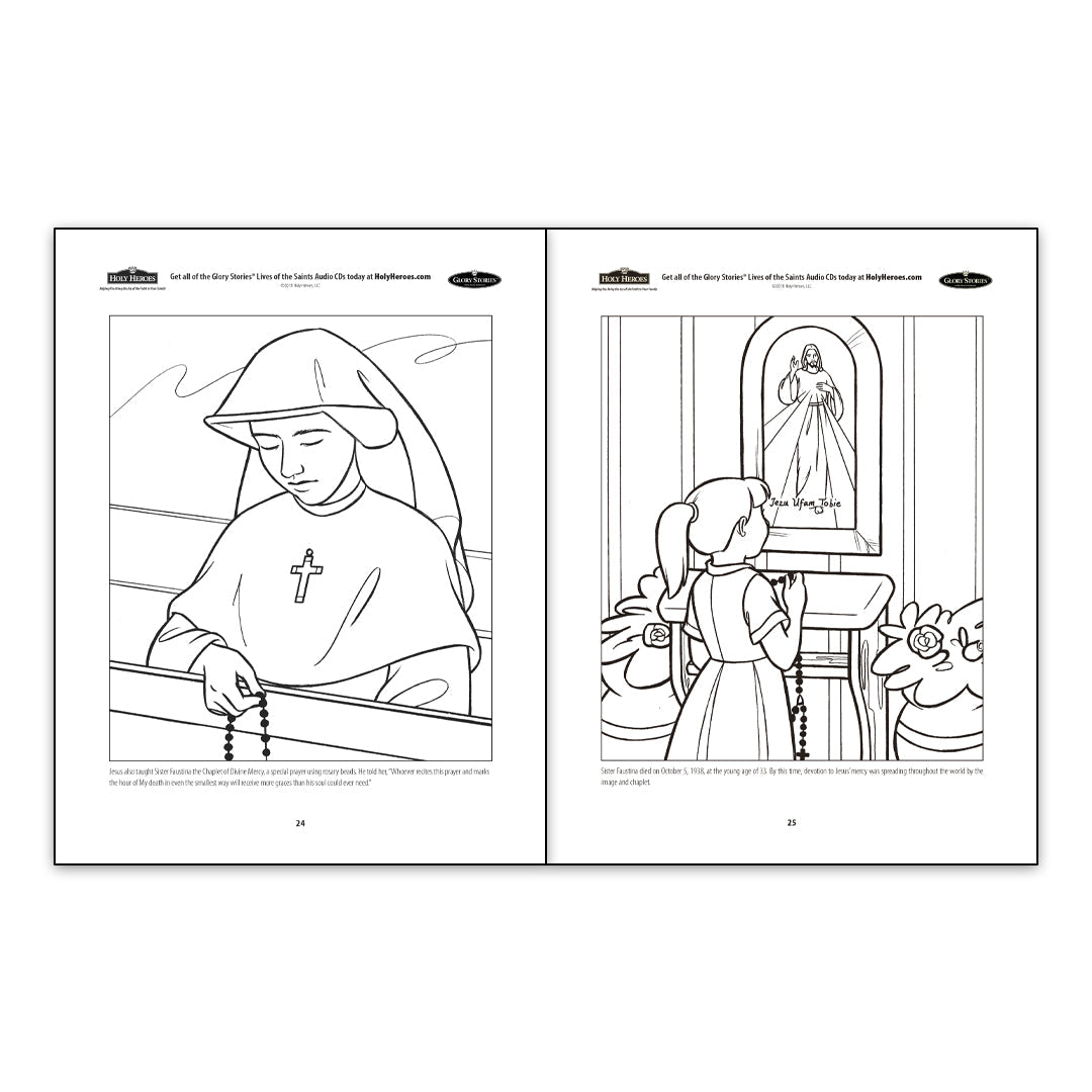 saint-faustina-and-divine-mercy-coloring-book for Free Printable Image Of Divine Mercy Saint Faustina and Divine Mercy Coloring Book for Free Printable Image Of Divine Mercy