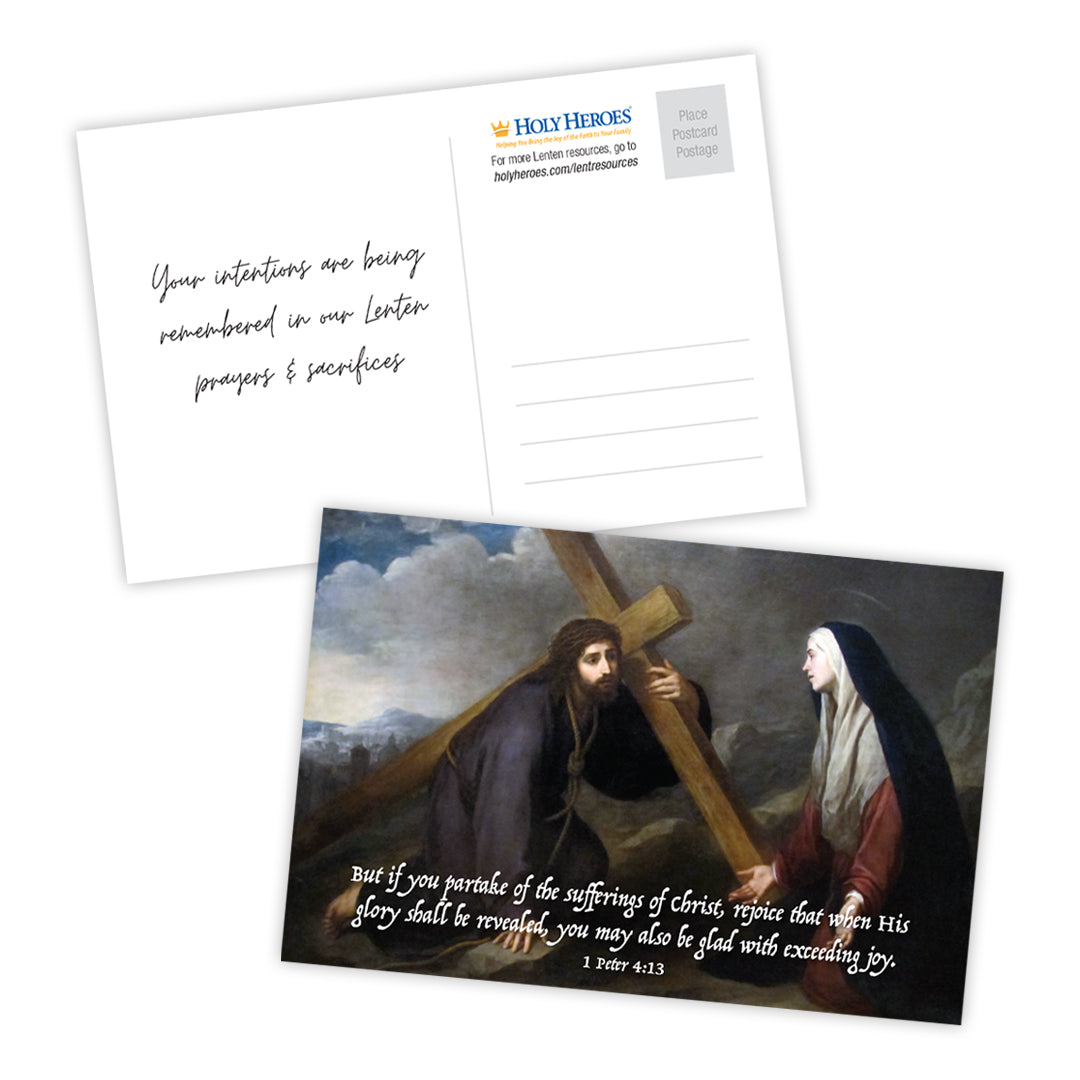 Lenten Daily Prayer & Sacrifice Cards (40 card set)