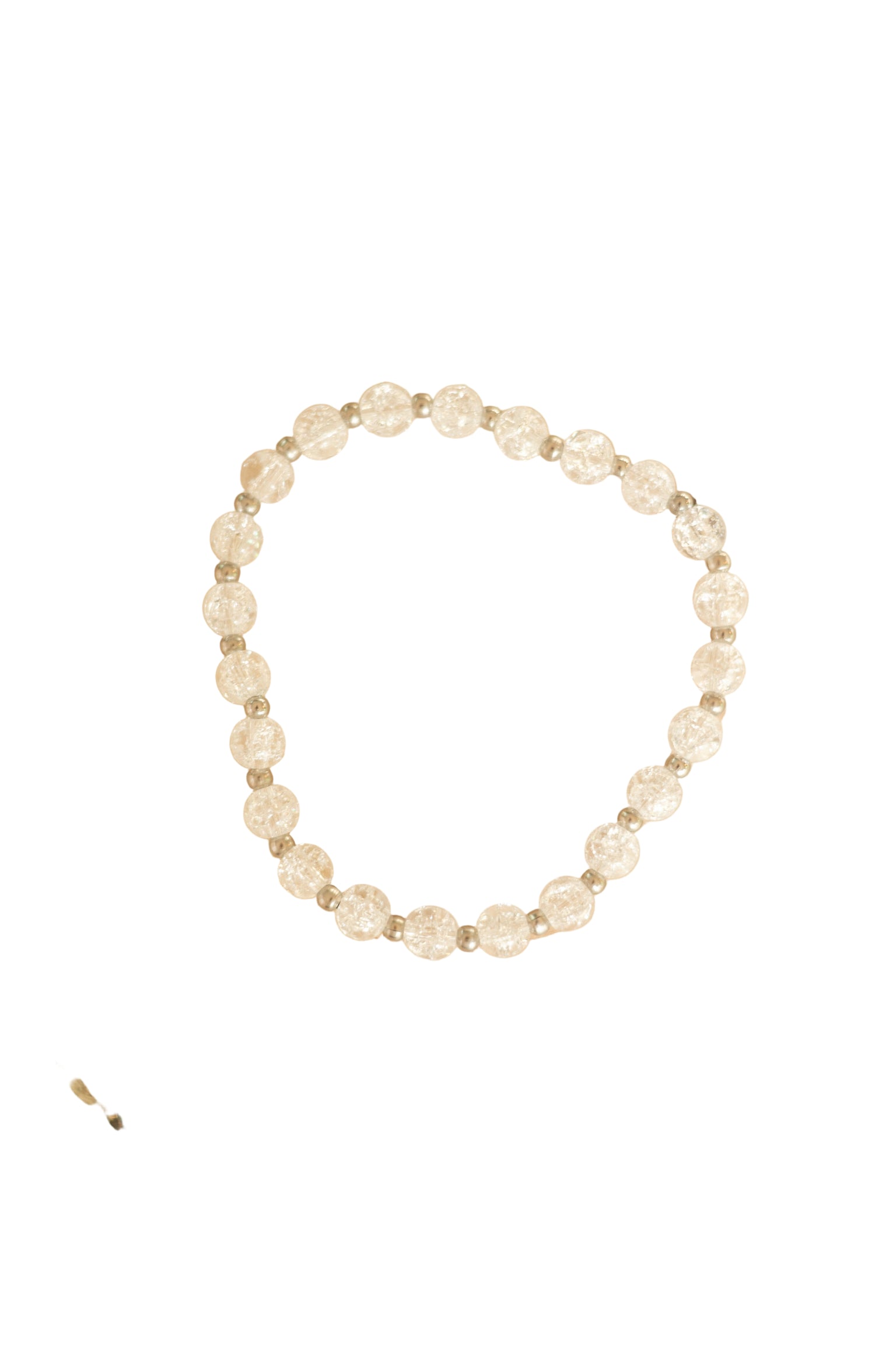 Stretch Stack Bracelet - Gate of Heaven - Silver