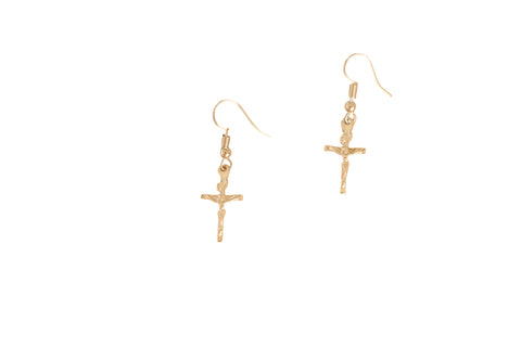 Dainty Crucifix - Silver