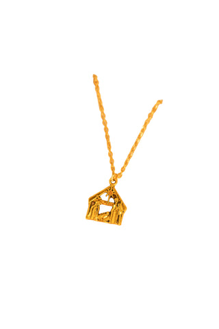 Necklace - Nativity - Gold