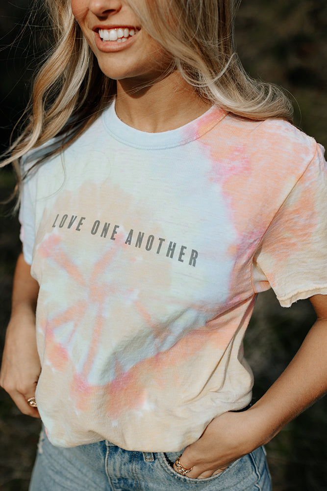 Love One Another Tie Dye Tee