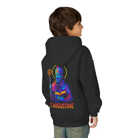 St. Augustine | Kids Catholic Hoodie | Restless Heart