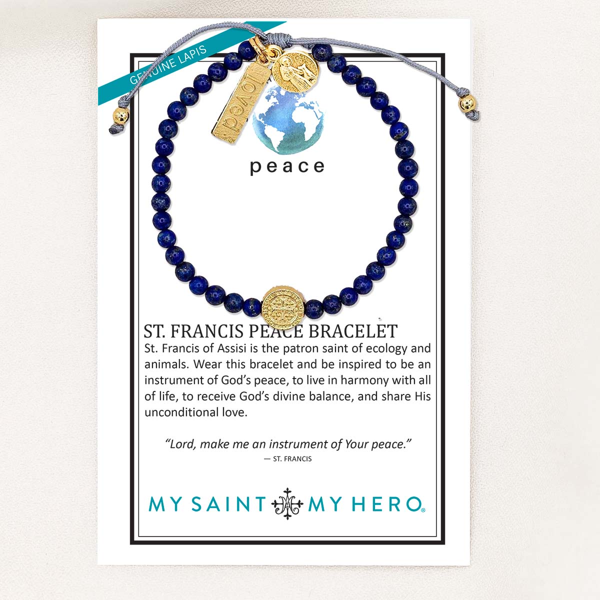 St. Francis Peace Bracelet