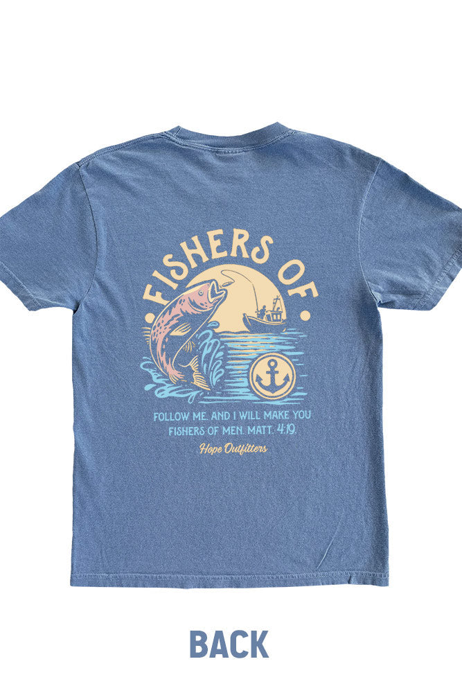 Blue Fishers of Men Tee