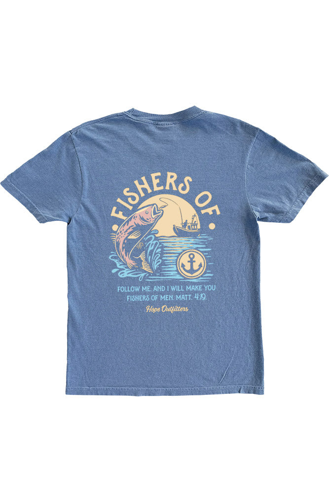 Blue Fishers of Men Tee