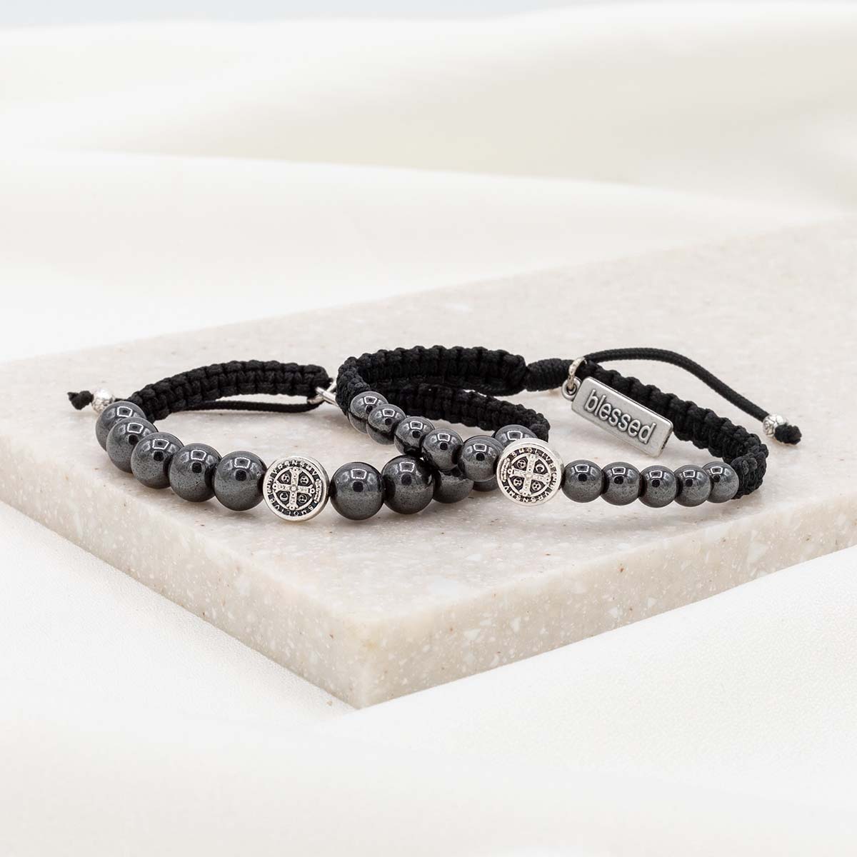 His and Hers Companion Blessing Bracelet Set