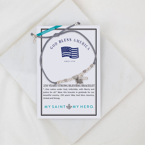 God Bless America Blessing Bracelet