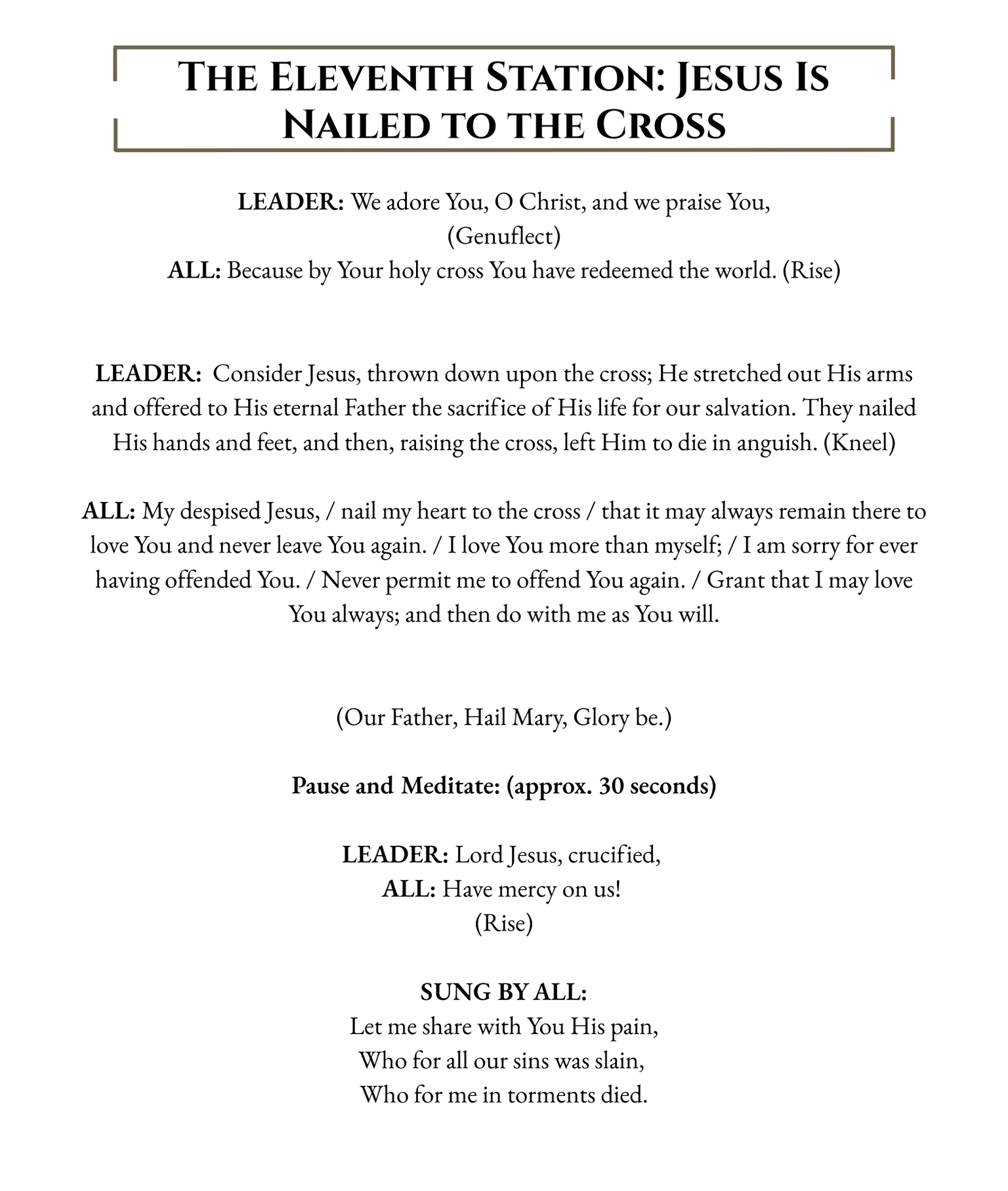 Stations of the Cross