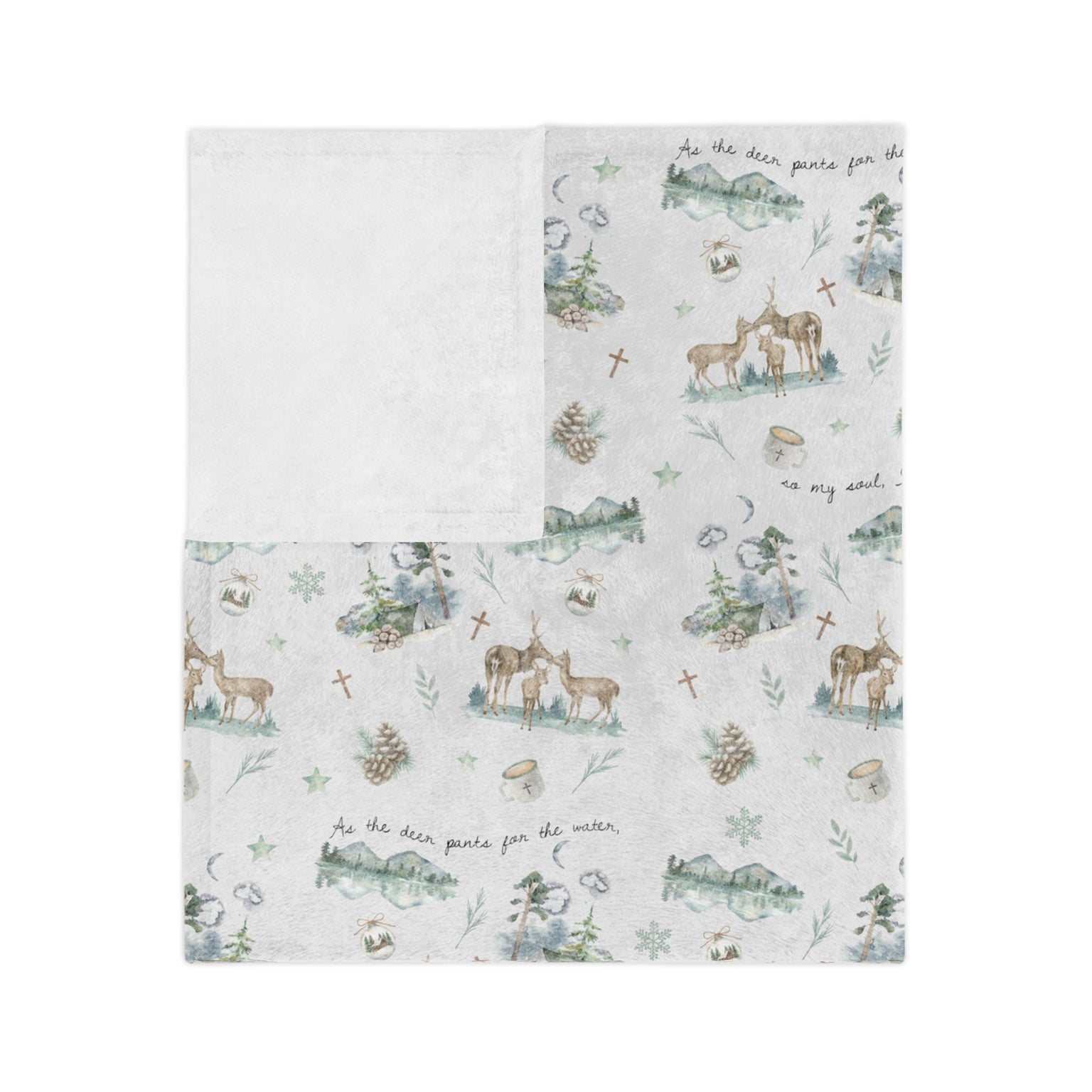 My Soul Longs Minky Blanket