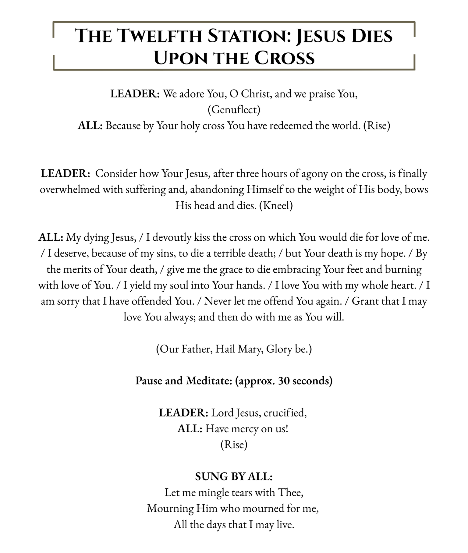 Stations of the Cross