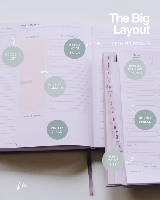 Catholic Academic Liturgical Planner // Big Layout