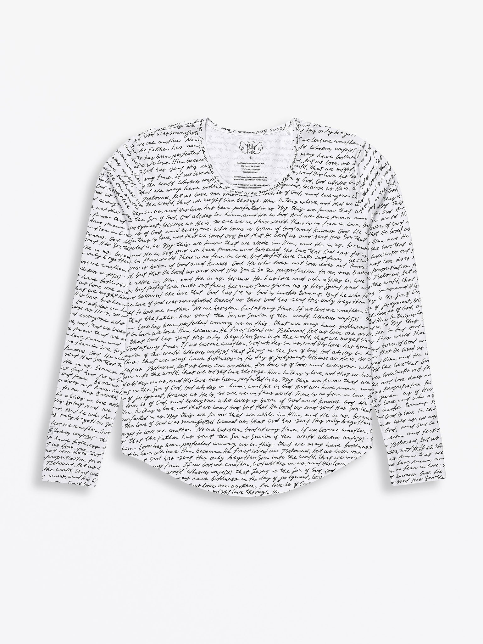 Love One Another Womens PJ Jogger Set Cotton