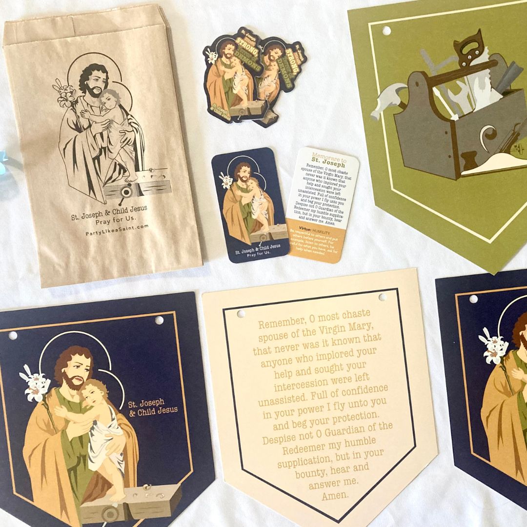 Saint-Themed Party Kits