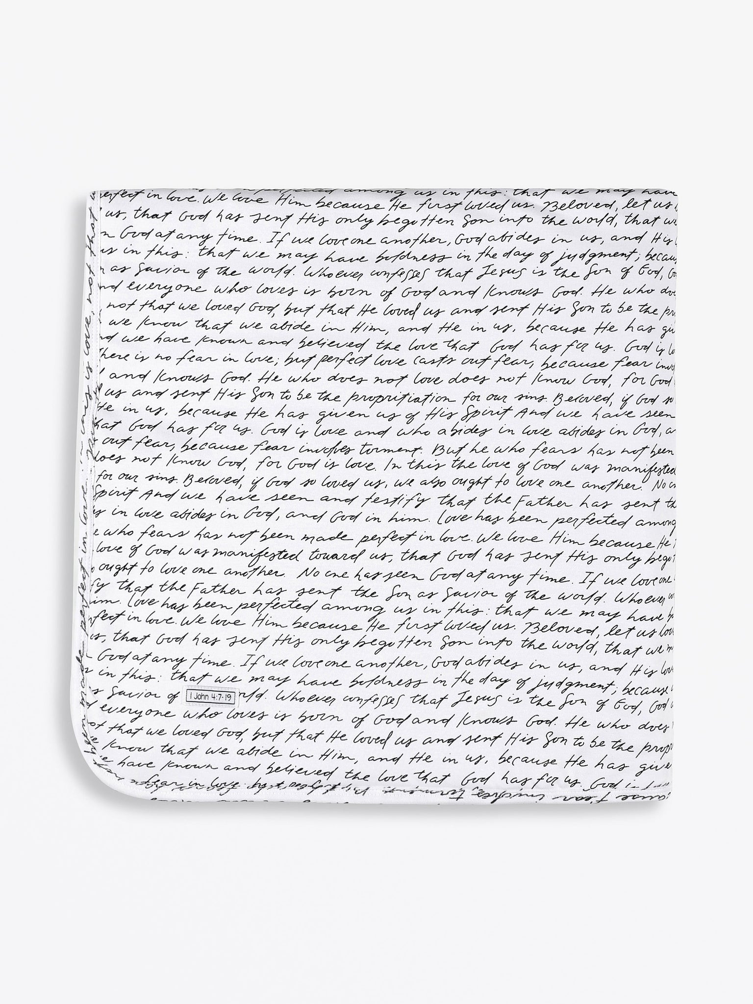 Love One Another Blanket Cotton