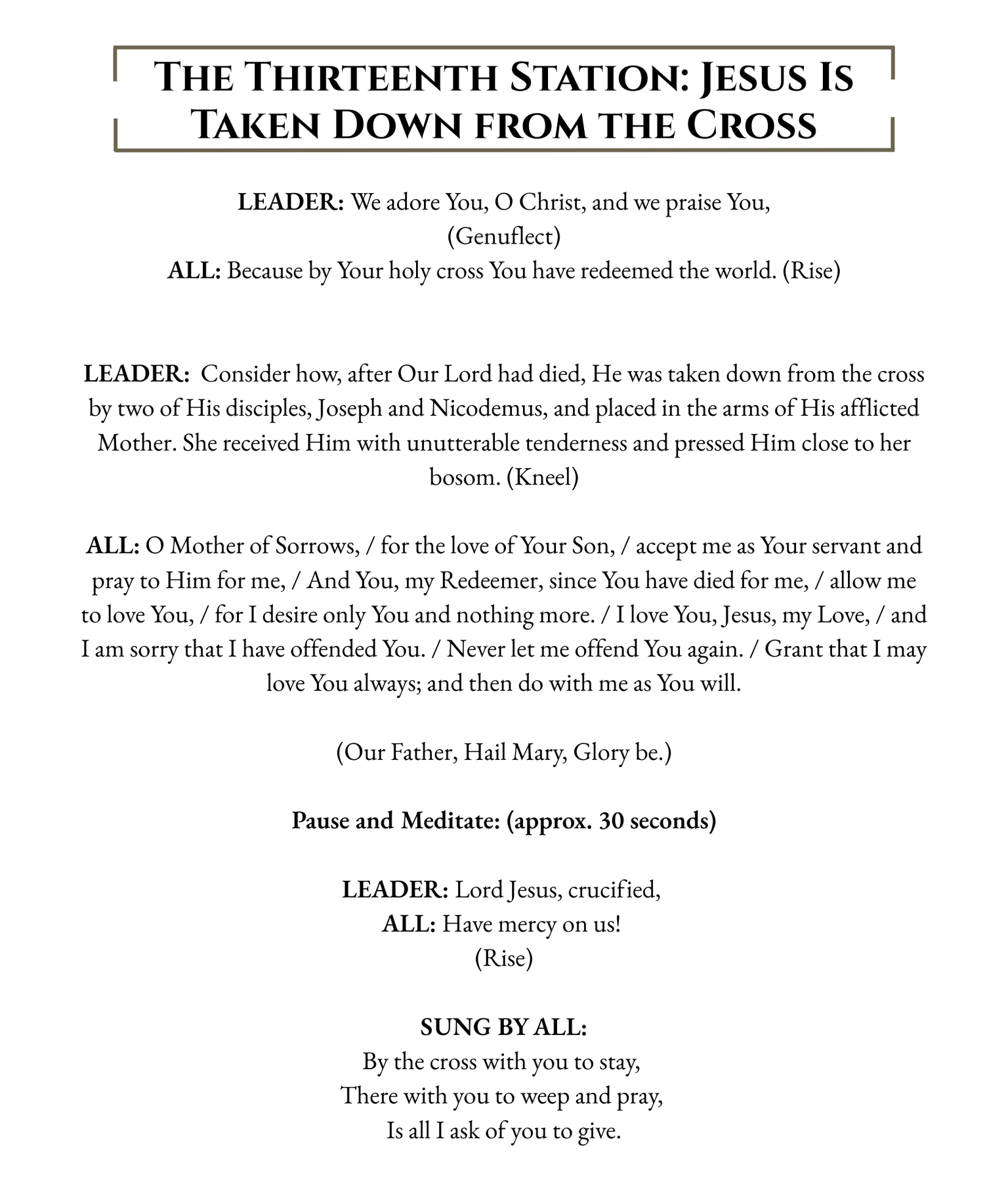 Stations of the Cross