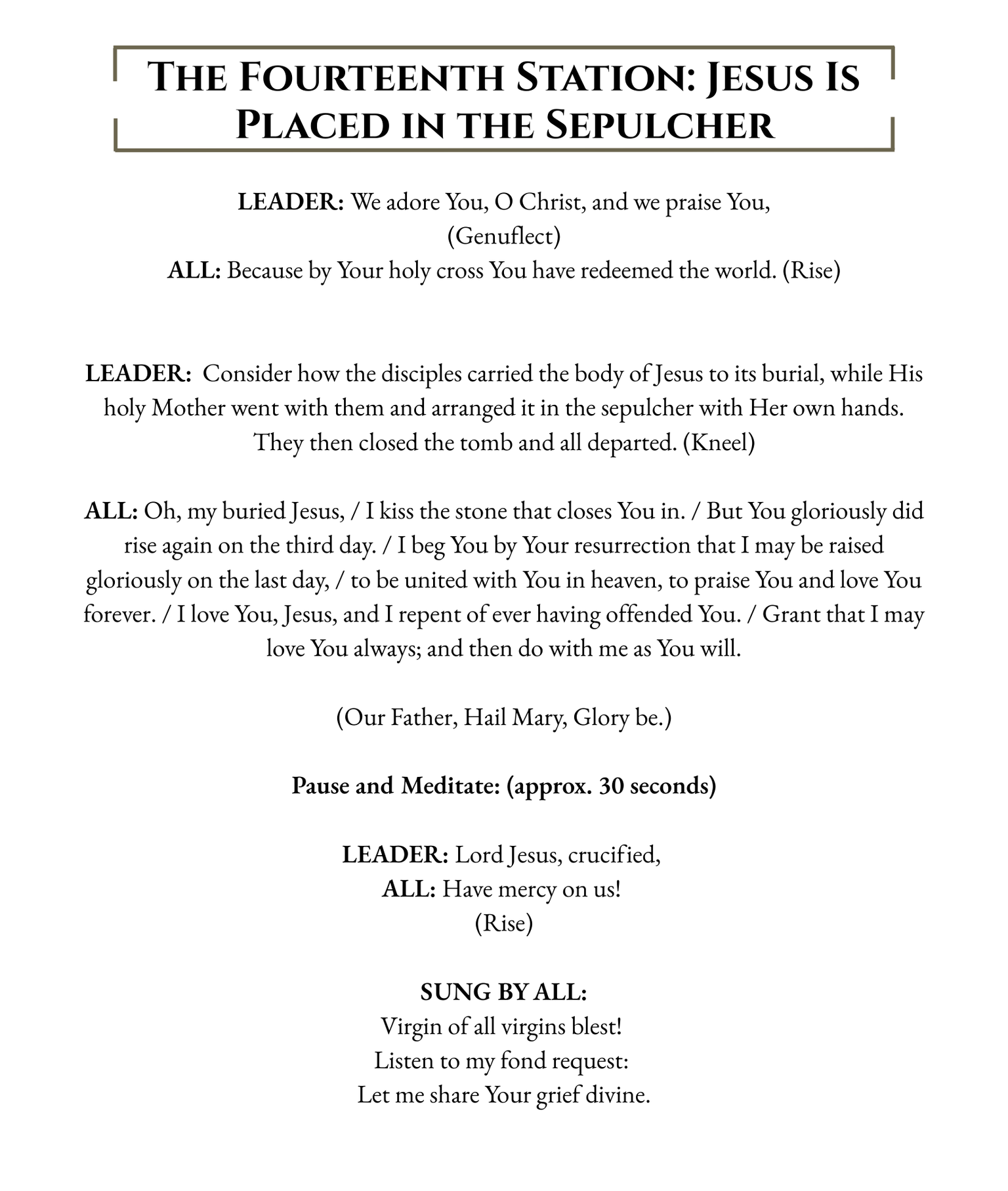 Stations of the Cross