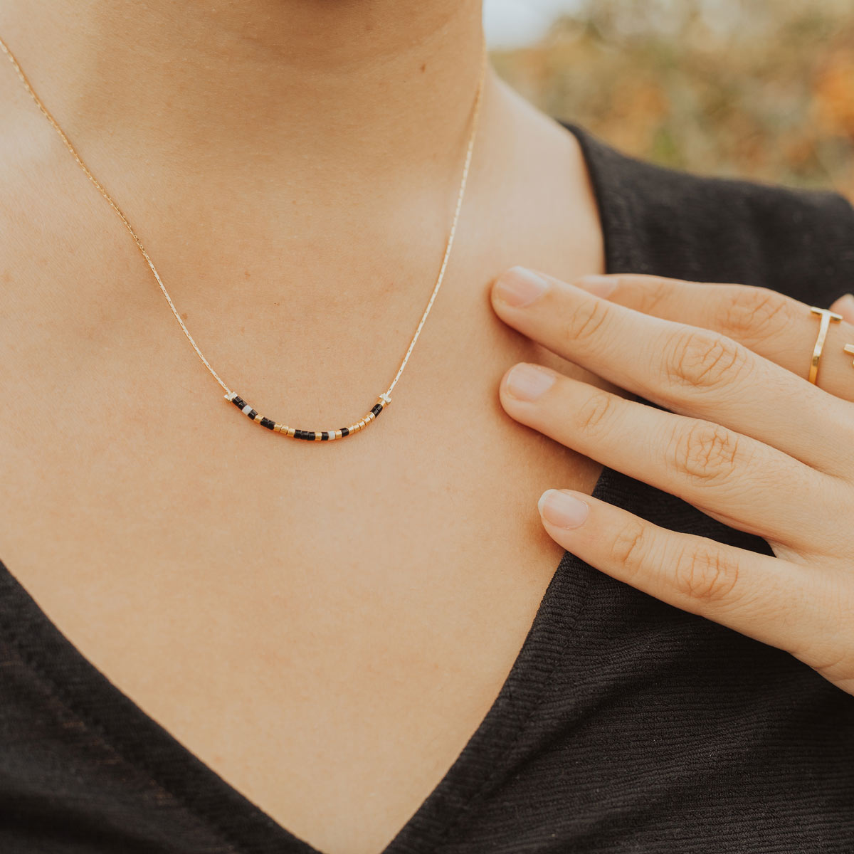 I Love You Morse Code Necklace