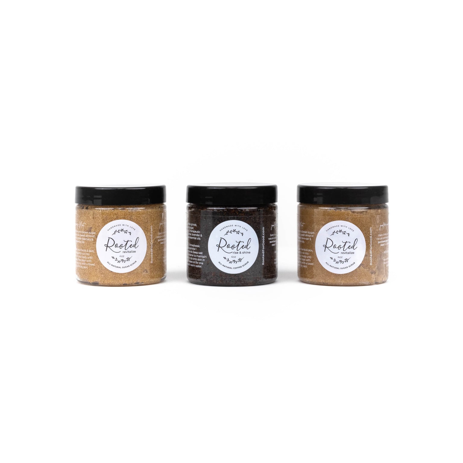 Rooted Scrubs Gift Set