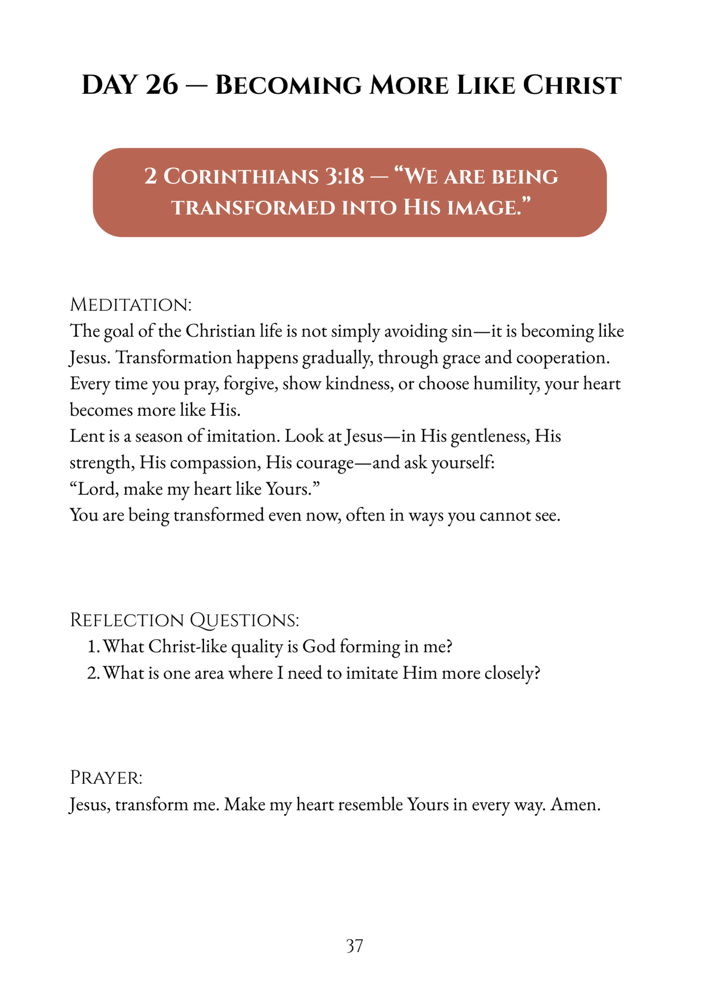 Return to Me: Lenten Prayer Guide