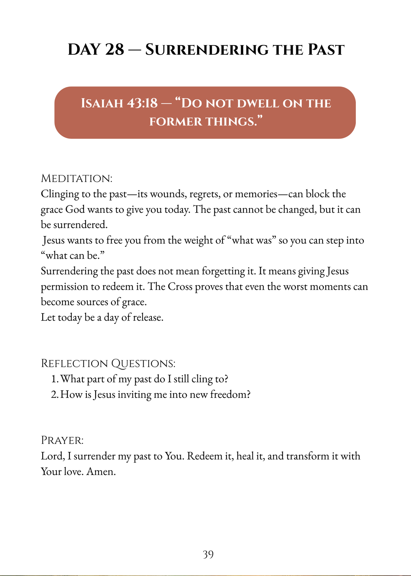 Return to Me: Lenten Prayer Guide