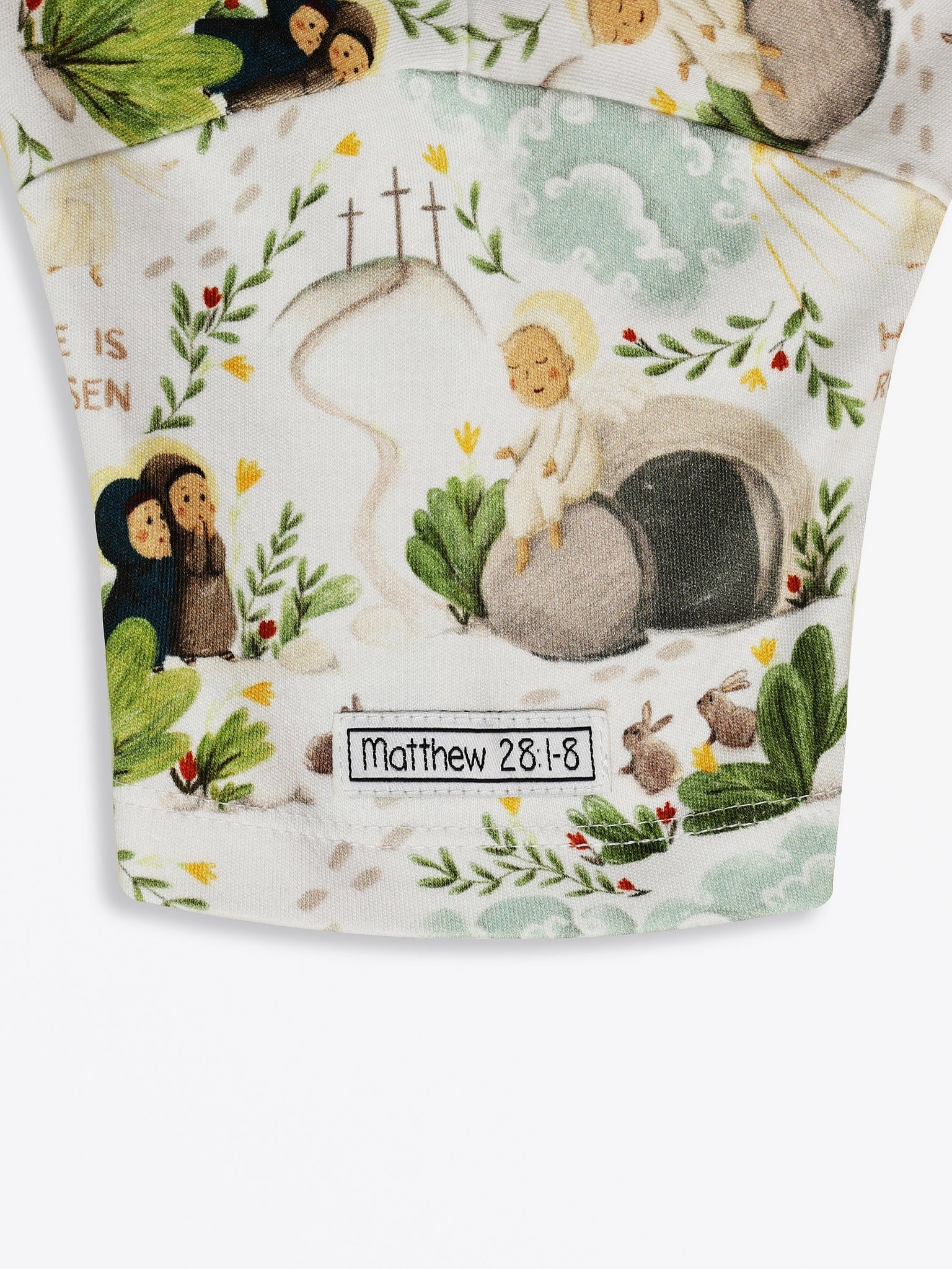 He Is Risen PJ Shorts Set Cotton